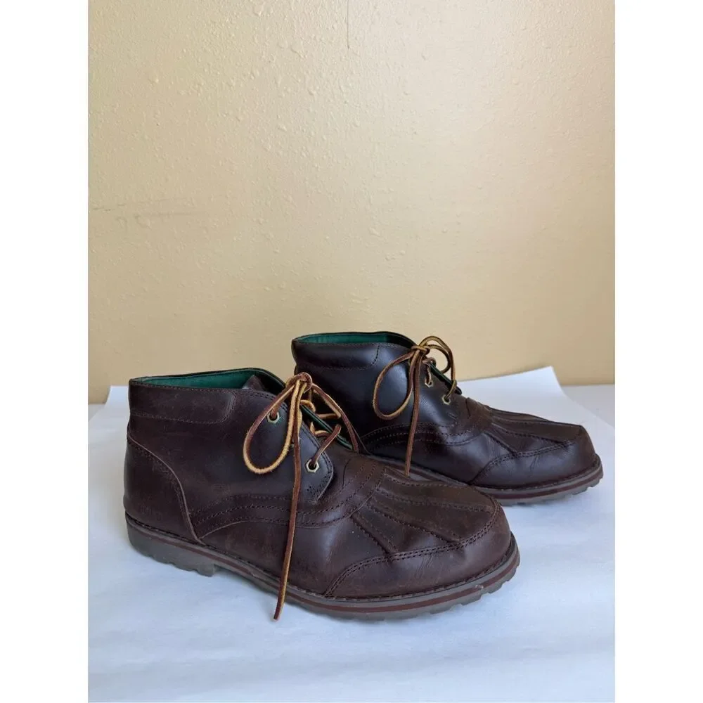 Polo Ralph Lauren Wallsend Lace Up Brown Chukka Boots - Men’s size 10D